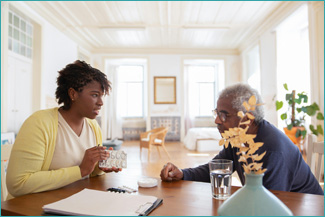 carer and client