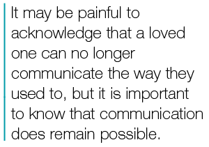 text - communication remains